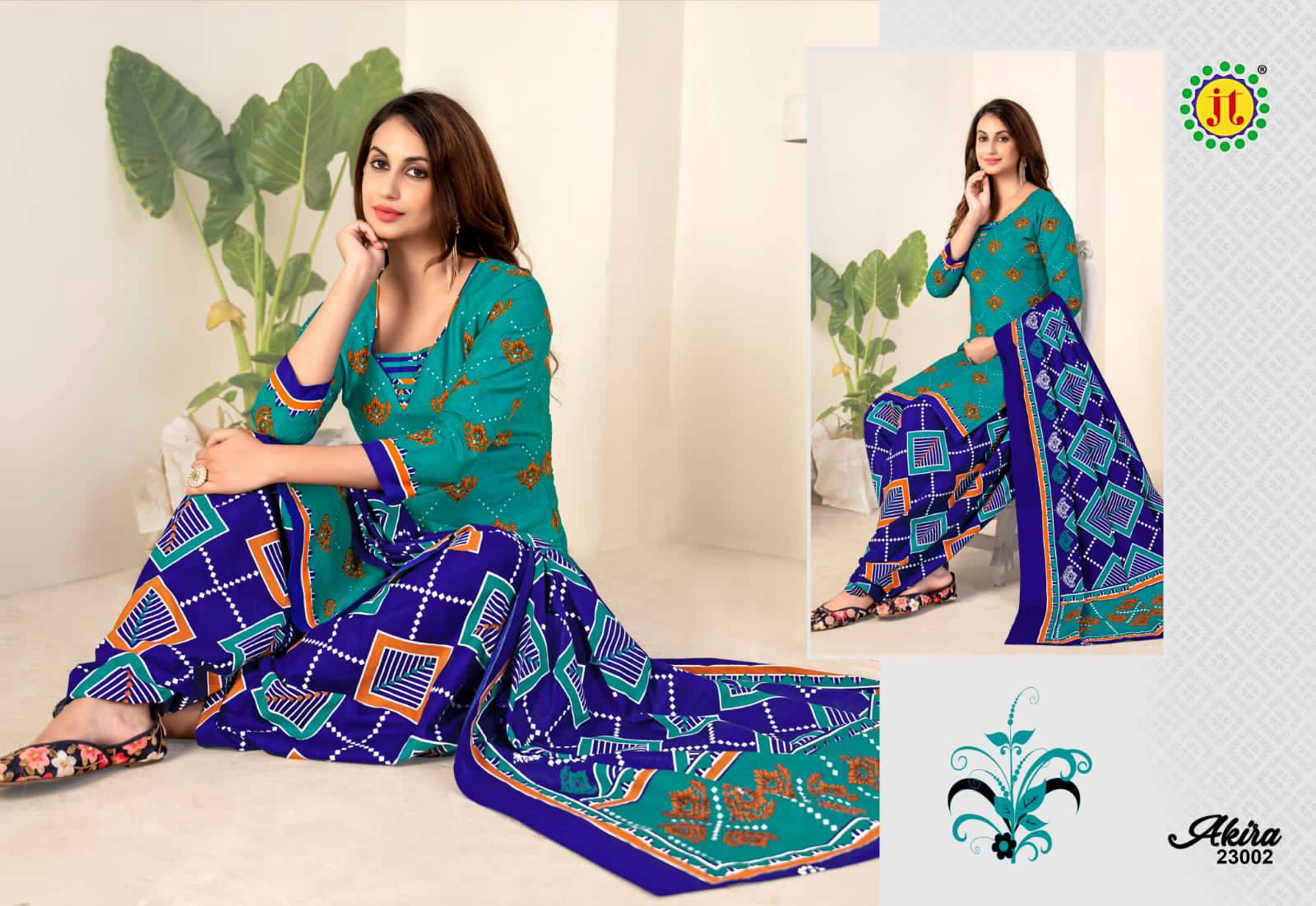 Jt Akira 23 Casual Daily Wear Cotton Printed Dress Material Collection